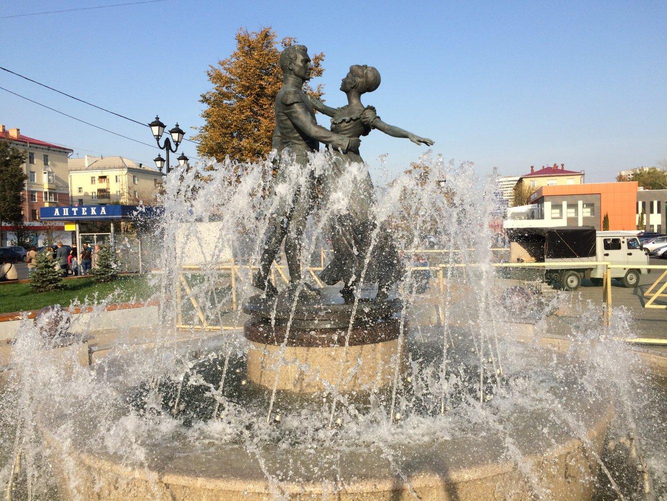 Фото фонтана в Подольске