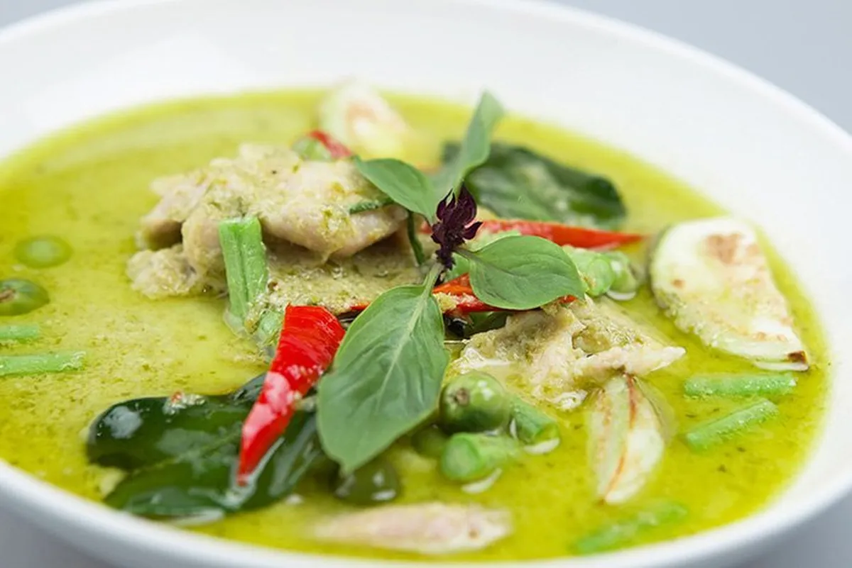 Тайский суп Грин карри