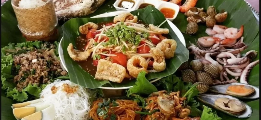 Тайское блюдо Laab