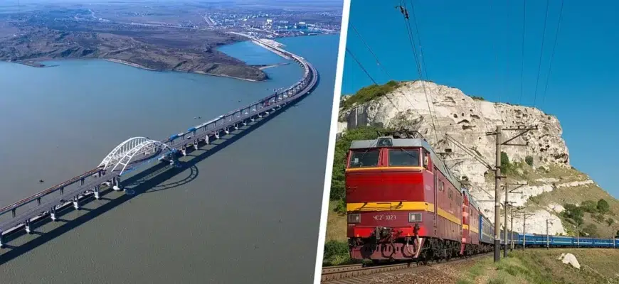 Расписание поездов на Крымский полуостров корректируются